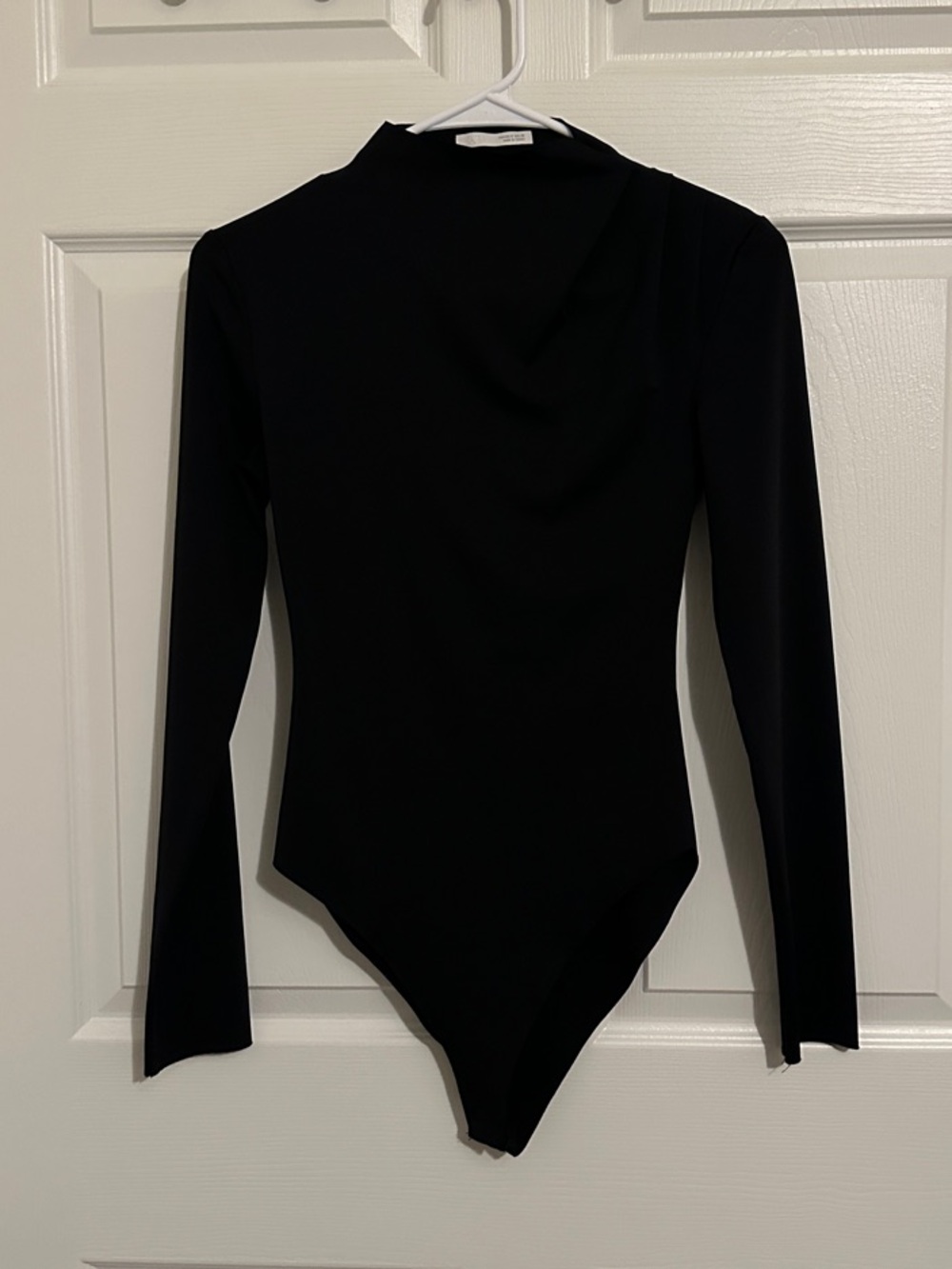 Zara Black Long Sleeve Bodysuit